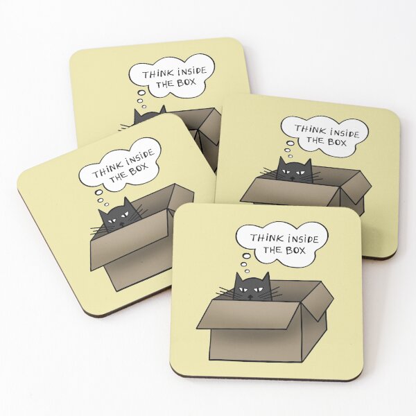 Item preview, Think Inside The Box designed and sold by majoihart.