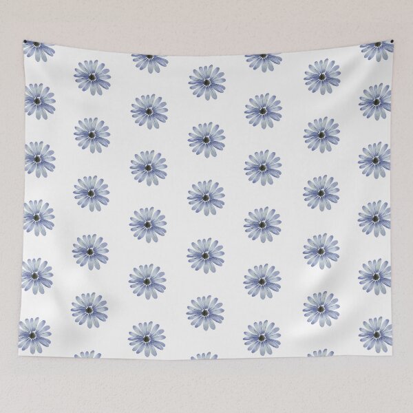 Aperçu de l'œuvre Masque de fleurs de marguerites bleues créée et vendue par MajdAbed.