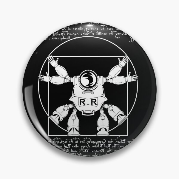 Item preview, Vitruvian ribbon (white) designed and sold by keepkarl.