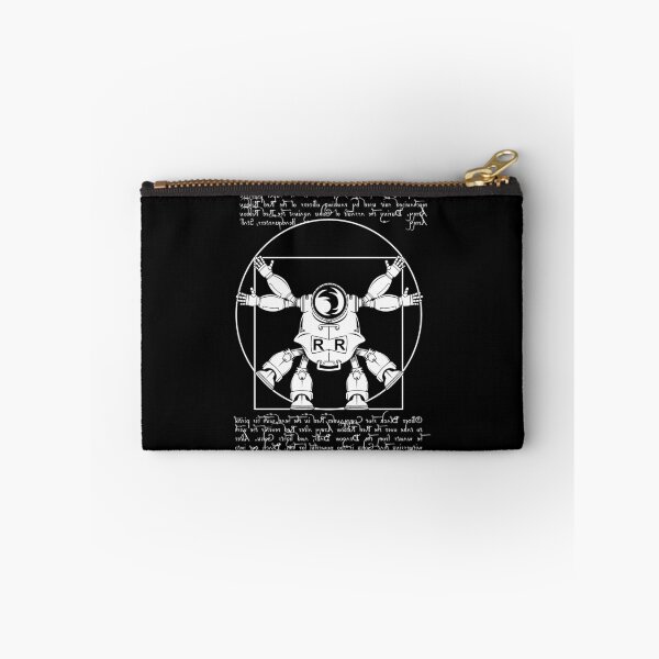 Item preview, Vitruvian ribbon (white) designed and sold by keepkarl.