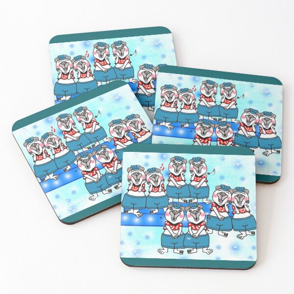 Item preview, Polar Bear Chorus designed and sold by Shirley cute art .