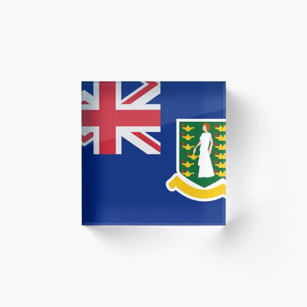 Item preview, Bandera de las Islas Vírgenes Británicas designed and sold by Queen2640.