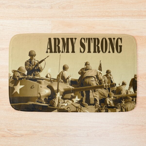 Item preview, Army Strong US Army Green Brown Military Tank designed and sold by mwagie.