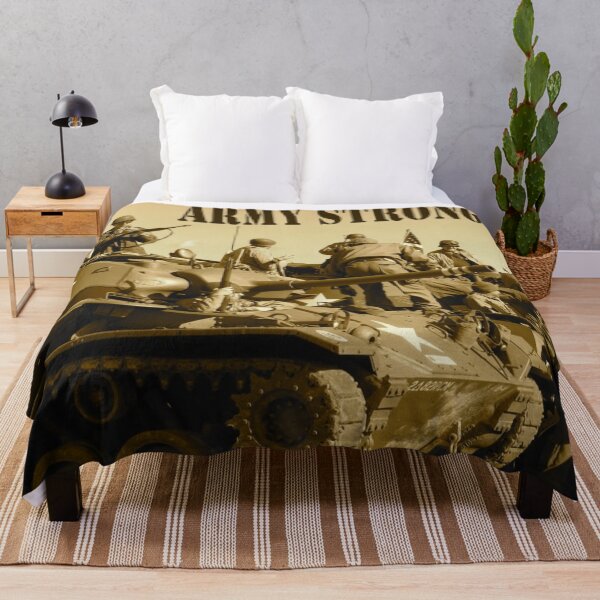 Item preview, Army Strong US Army Green Brown Military Tank designed and sold by mwagie.