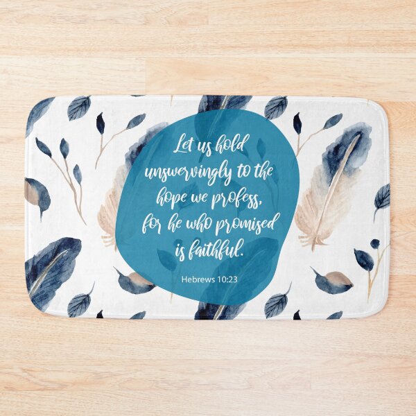 Item preview, The hope we profess, Hebrews 10:23, Scripture designed and sold by StudioCitrine.