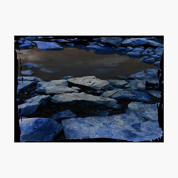 Item preview, Blue rocks  designed and sold by zen88.