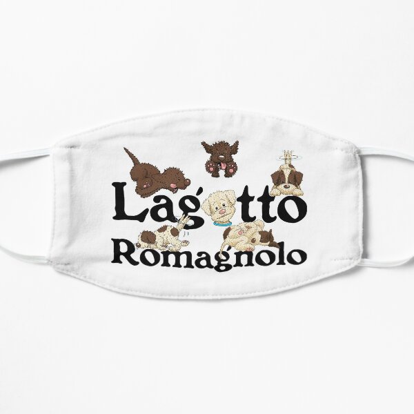 Funny Lagotto Romagnolo Flat Mask