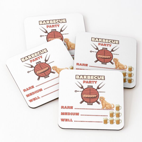 Item preview, bbq party timer with dog designed and sold by design880.