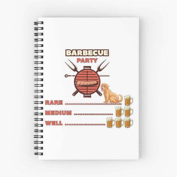 Item preview, bbq party timer with dog designed and sold by design880.
