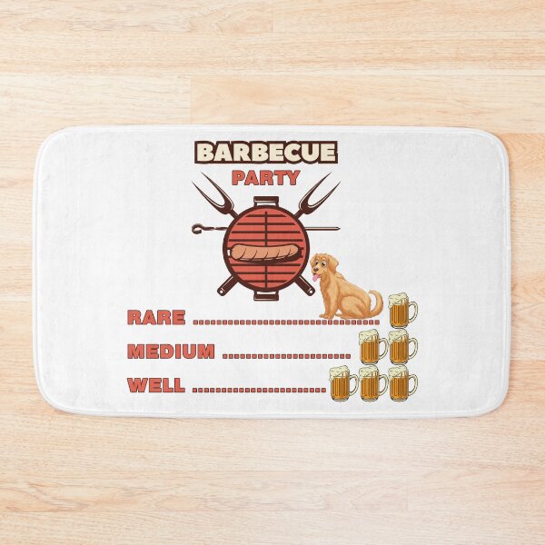 Item preview, bbq party timer with dog designed and sold by design880.