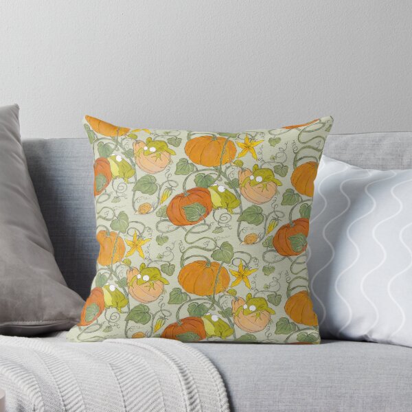 Item preview, Frogs and Pumpkins pattern designed and sold by MattSirach.