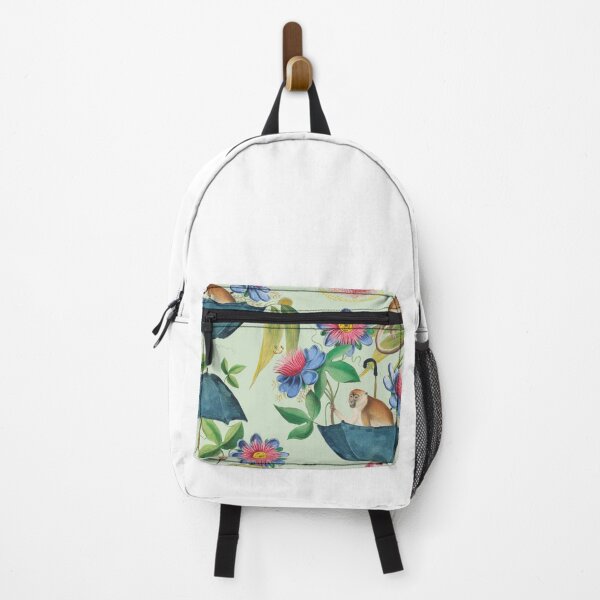 Item preview, Floral Monkeys in Umbrella designed and sold by TeeFuns.