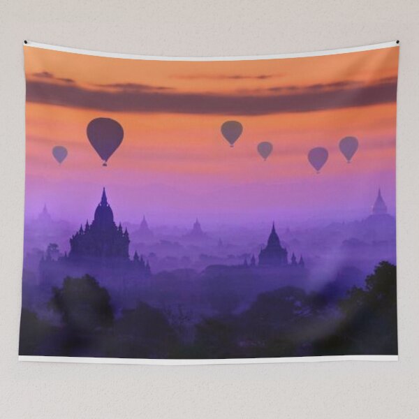 Item preview, Breathtaking Layers Myanmar Digital Print designed and sold by blueferriswheel.