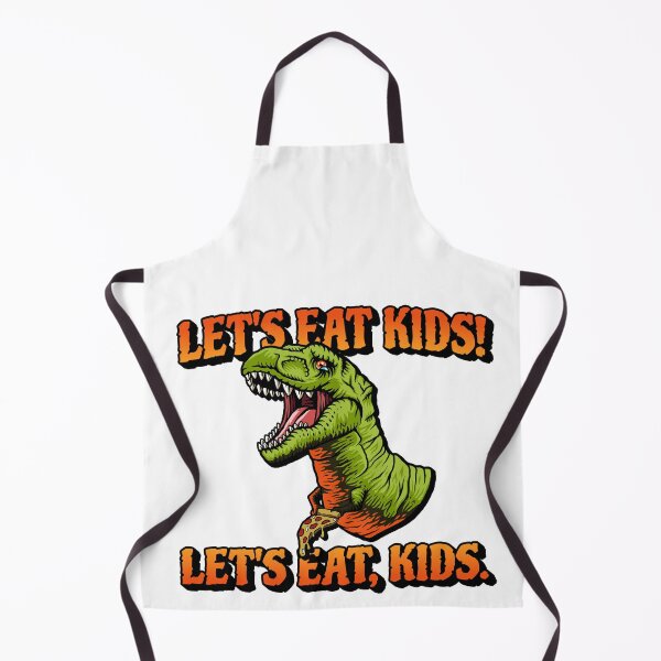 Item preview, T Rex, Let's Eat Kids! designed and sold by JungleJava.