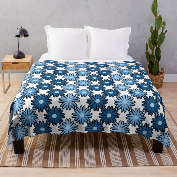 Item preview, Blue flower pattern, flowers graphic illustration designed and sold by Stéphane  Thirion.
