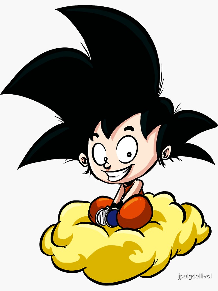 Chibi Goku Sticker For Sale By Jpuigdellivol Redbubble