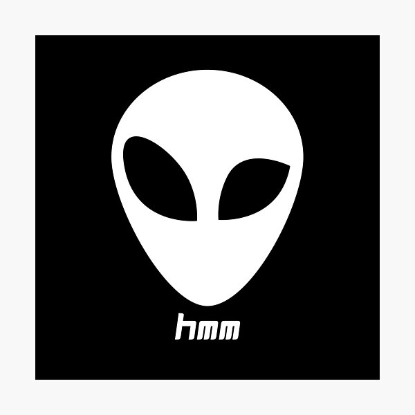 Item preview, Skeptical Alien designed and sold by NewWorldIsHere.