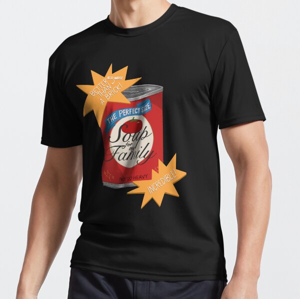 Sopa para mi familia Camiseta deportiva