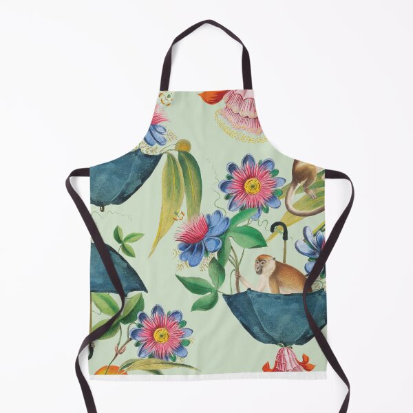 Item preview, Floral Monkeys in Umbrella designed and sold by TeeFuns.
