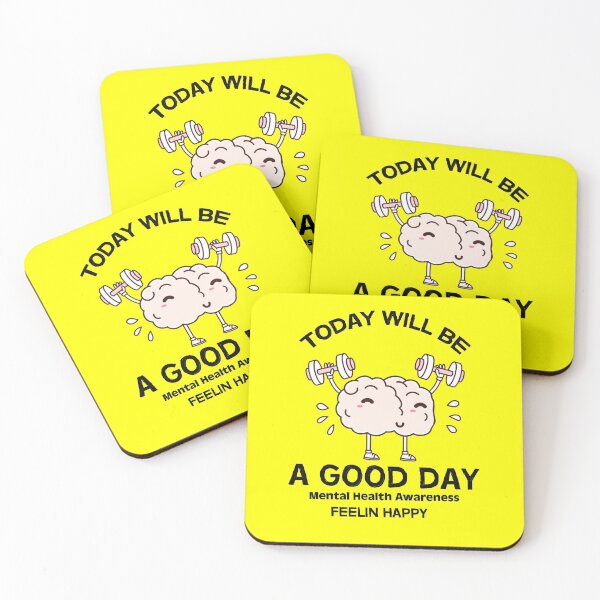Item preview, Mental Health Awareness Gifts  - Cute Mindfulness shirts - Best Mental Health Shirt - Wellbeing Gifts - Cards - Stickers - Mugs designed and sold by happygiftideas.