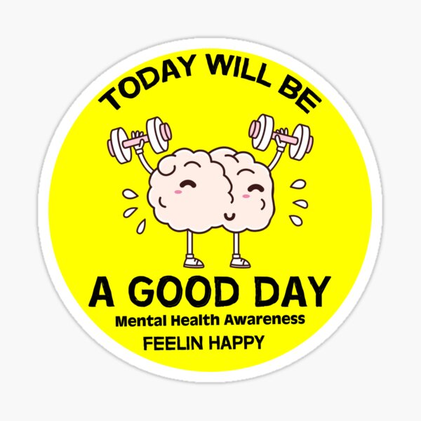 Item preview, Mental Health Awareness Gifts  - Cute Mindfulness shirts - Best Mental Health Shirt - Wellbeing Gifts - Cards - Stickers - Mugs designed and sold by happygiftideas.