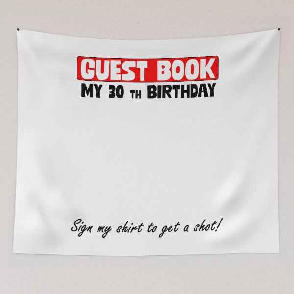 Item preview, 30 TH BIRTHDAY PARTY GIFT FOR SIGN designed and sold by fatshirt.