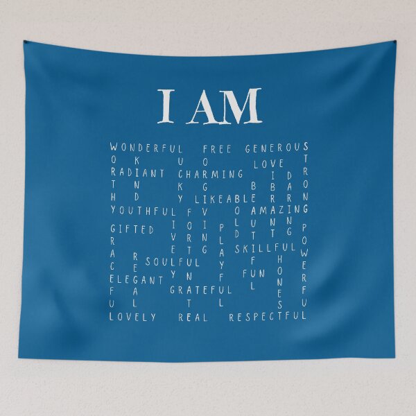 Item preview, I Am Affirmations: Blue Selection designed and sold by Intuitive Engines Apparel Co..