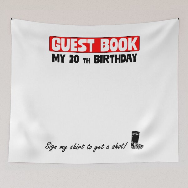 Item preview, 30 TH BIRTHDAY PARTY GIFT FOR SIGN designed and sold by fatshirt.