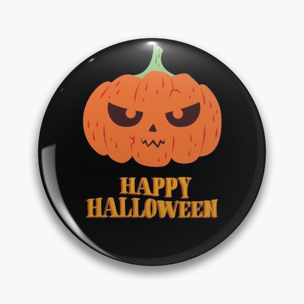 Aperçu de l'œuvre Citrouille d'Halloween heureux créée et vendue par doubleRcorner.