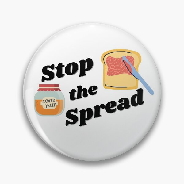 Item preview, Stop the Spread of Covid-19 designed and sold by PinkFellow.