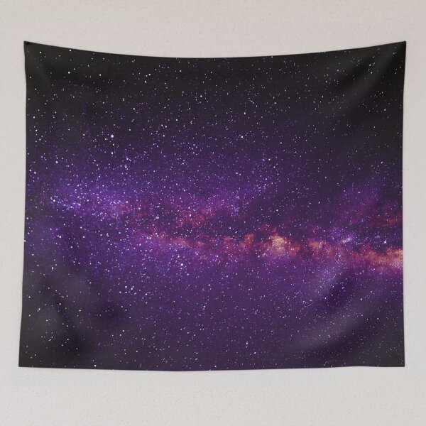 Item preview, Purple Galaxy Space Photograph designed and sold by ToriaScarlett.