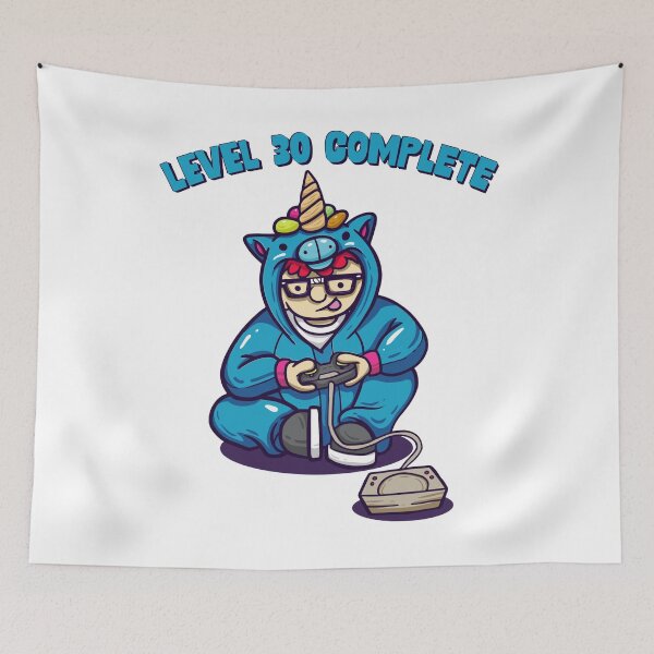 Aperçu de l'œuvre CADEAU DE LA FÊTE DU 30 E ANNIVERSAIRE POUR SIGN POUR GAMER créée et vendue par fatshirt.