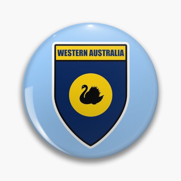 Item preview, Western Australia Flag Stickers, Gifts, Masks & Products (GF) designed and sold by mpodger.