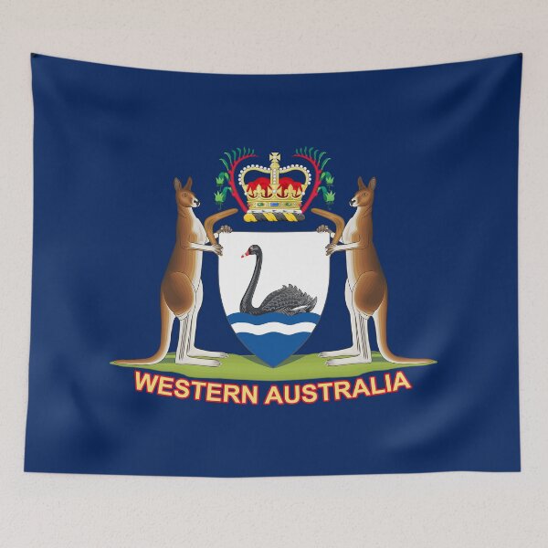 Item preview, Western Australia Flag Stickers, Gifts, Masks & Products (GF) designed and sold by mpodger.