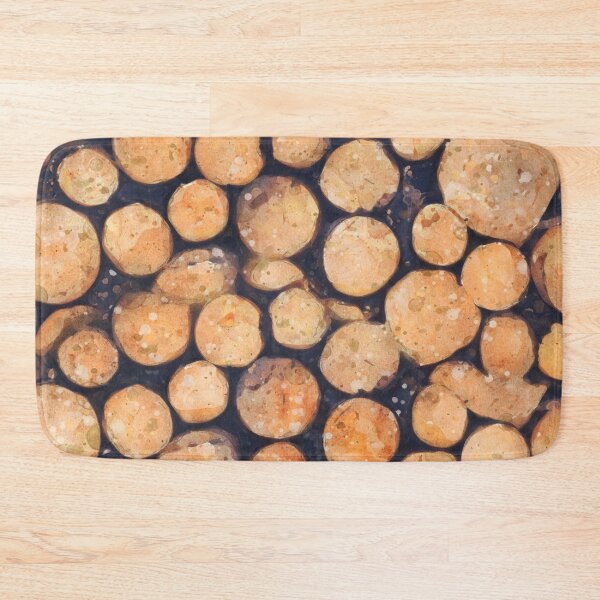 Item preview, Firewood_watercolor painting designed and sold by shokA Design.