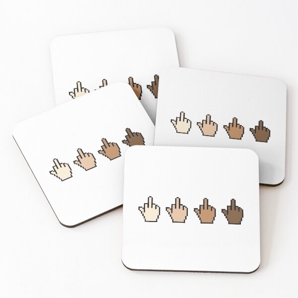 Item preview, 8 Bit Fuck You Emoji designed and sold by mydoodlesateme.