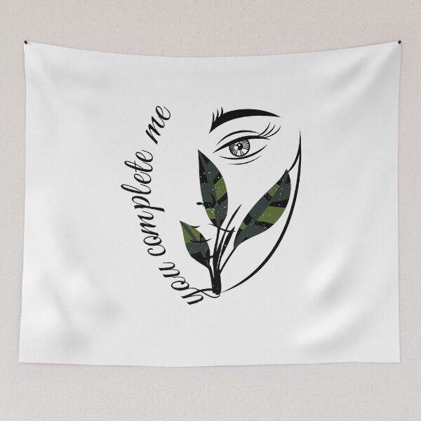 Item preview, YOU COMPLETE ME designed and sold by Freeshstyle.