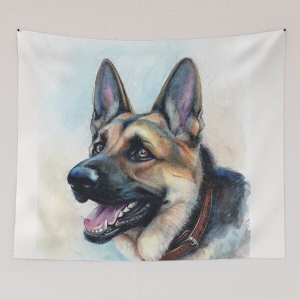 Item preview, German Shepherd Dog Art  designed and sold by Coolstuff4you71.