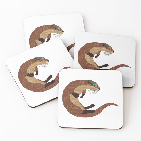Item preview, Swimming Otter Isolated designed and sold by Ben Doney.