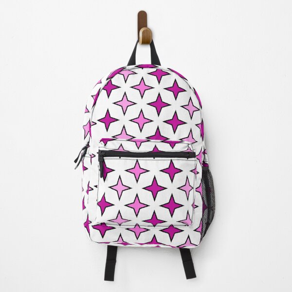 Item preview, Pink star pattern on white background, star pattern composition designed and sold by Stéphane Thirion.