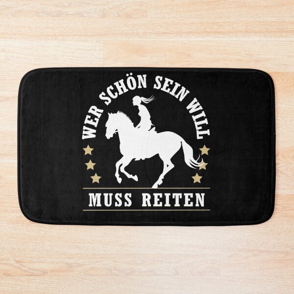 Item preview, Who wants to be beautiful has to ride, equestrian sayings, horse sayings designed and sold by FalkDania.