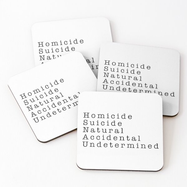 Item preview, Manners of Death designed and sold by ajohnson1411.