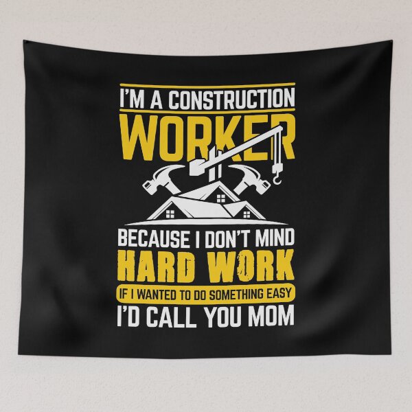 Item preview, Construction Worker designed and sold by valuestees.