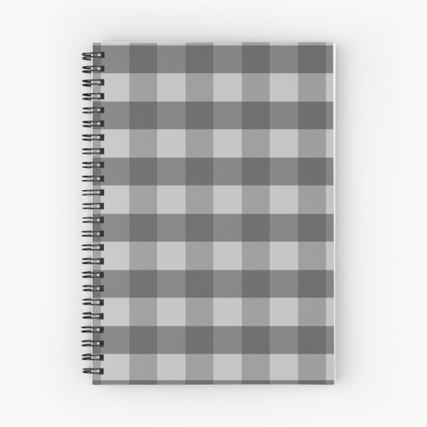 Item preview, All Medium Gray Buffalo Plaid Pattern designed and sold by Bumblefuzzies.
