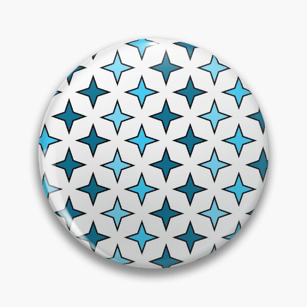 Item preview,  Blue star pattern on white background, star pattern composition designed and sold by Stéphane  Thirion.