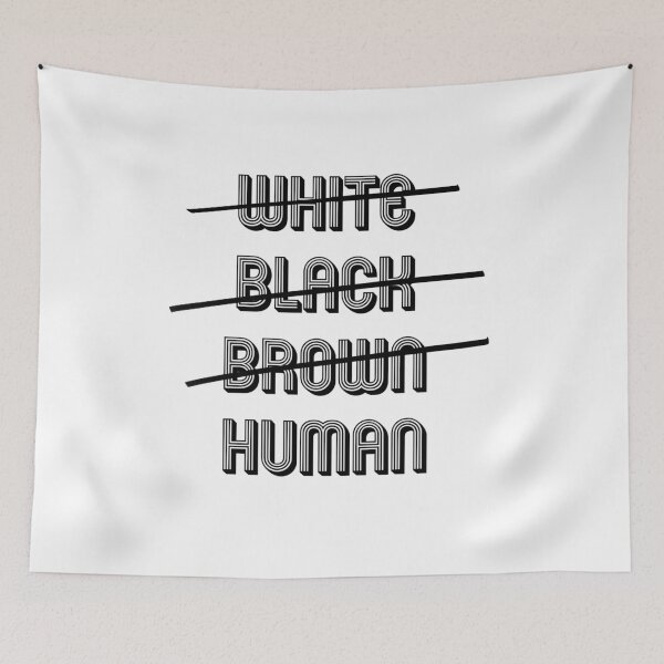 Item preview, White Black Brown... Human  designed and sold by creativepod.