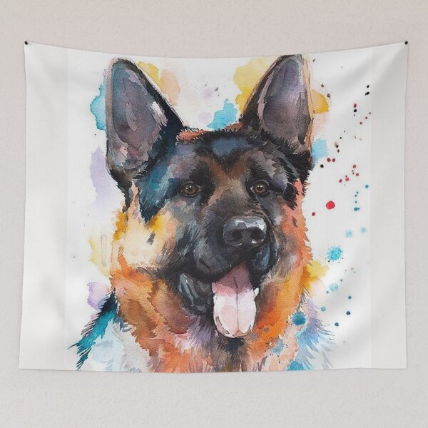 Item preview, German Shepherd Dog Art  designed and sold by Coolstuff4you71.