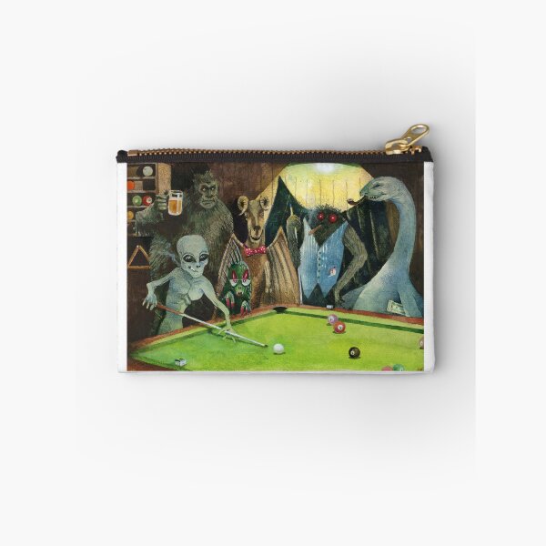 Item preview, Cryptids playing pool designed and sold by prunstedler.