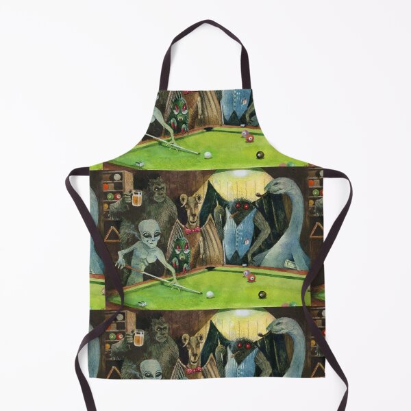 Item preview, Cryptids playing pool designed and sold by prunstedler.