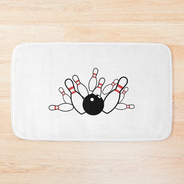 Item preview, Bowling ball and pins strike designed and sold by PepaAnaRB.